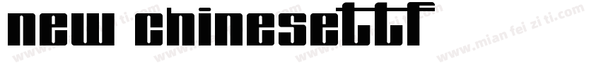 New Chinesettf字体转换
